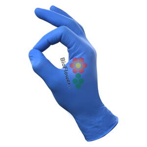 Chirurgické rukavice modré 100 ks, vel. S