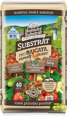 Substrát Forestina Hoštický - Specielně pro rajčata, papriky a okurky 40 l