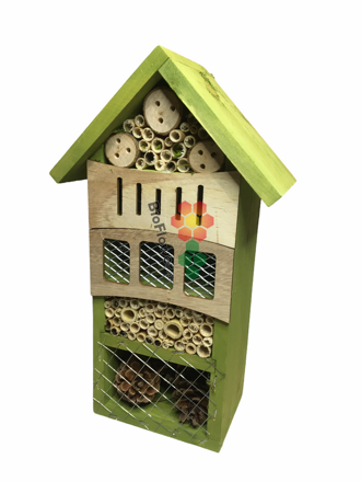 Hmyzí hotel - domek pro hmyz - Rozměry: 29 x 22 cm