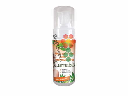 Bione Cosmetics - Cannabis Mycí odličovací pleťová krémová pěna 150 ml