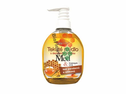 Bione Tekuté mýdlo dezinfekční přísadou MED + Q10 300 ml