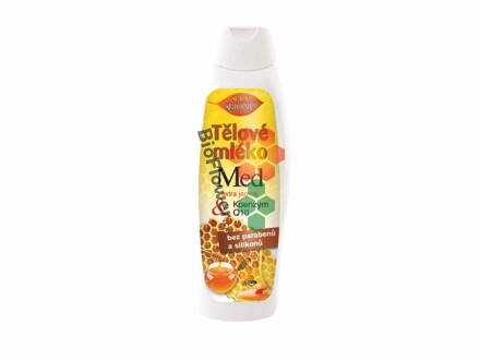 Bione Tělové mléko MED + Q10 500 ml