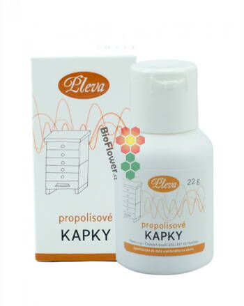 Pleva Propolisové kapky - tinktura