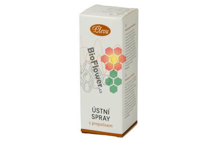 Pleva - ústní spray s propolisem 25 ml