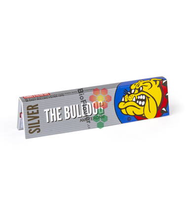 Papírky The Bulldog Dlouhé Silver - 50 ks