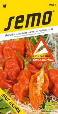 Paprika zel. pálivá - Bhut Jolokia Red 15s /SHU 1 050 000/