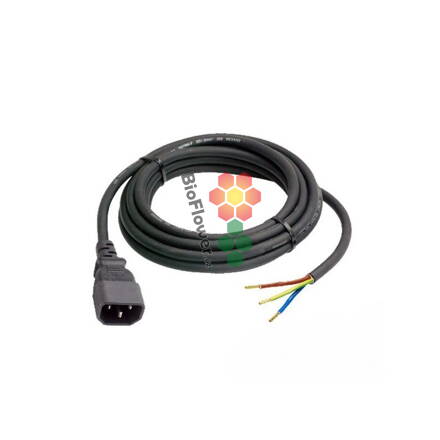 Kabel 4 m s IEC konektorem samec