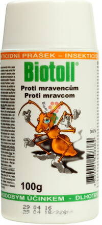 AgroBio Biotoll proti mravencům prášek 100 g