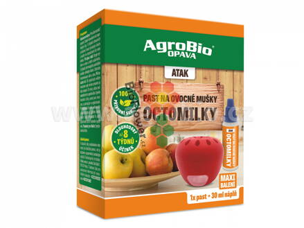 AgroBio ATAK Past na octomilky - ovocné mušky - 30 ml
