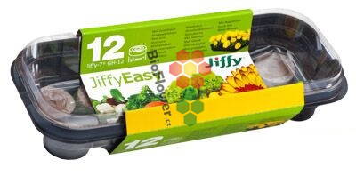 Jiffy minipařeniště GH-12  + 12 ks rašelinových tablet Jiffy-7
